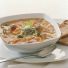 Veau boulette cuite assiette soupe italienne