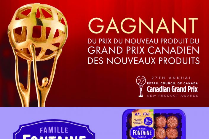 Gagnant du Grand Prix Canadien des Nouveaux Produits